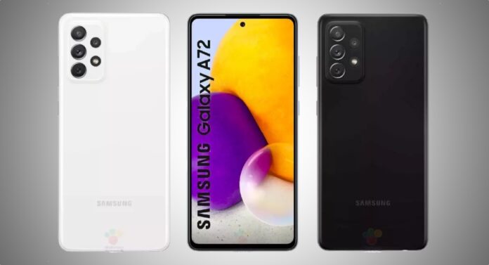 Samsung Galaxy A72 Leaked