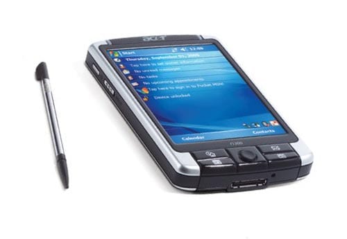 Смартфон Acer з ОС Windos Mobile