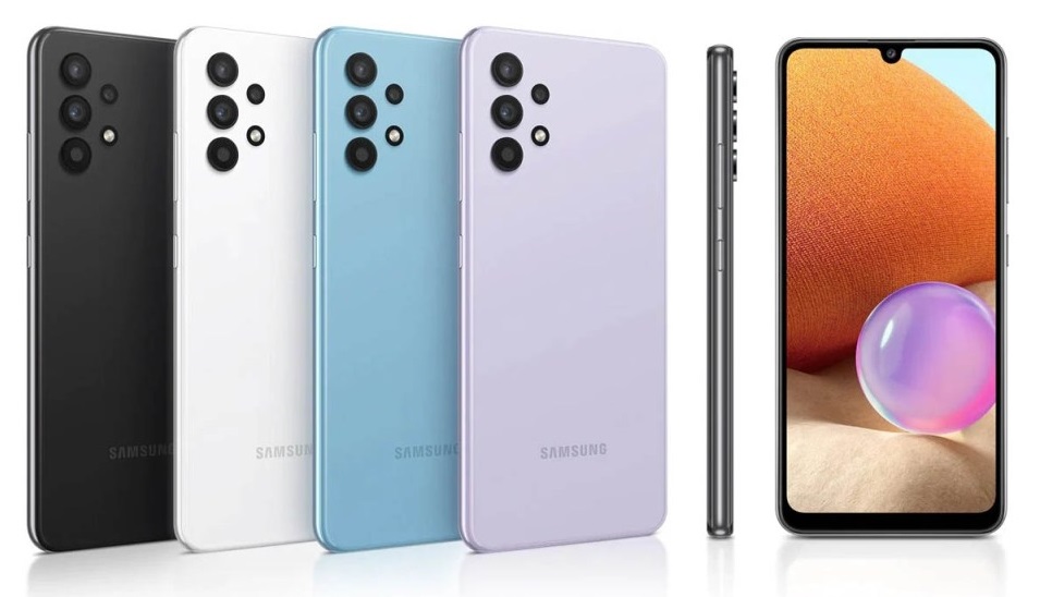 Samsung Galaxy A32 расцветки