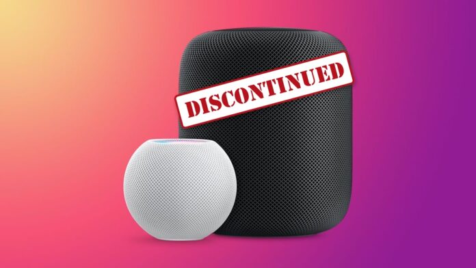 Apple HomePod Discontinued