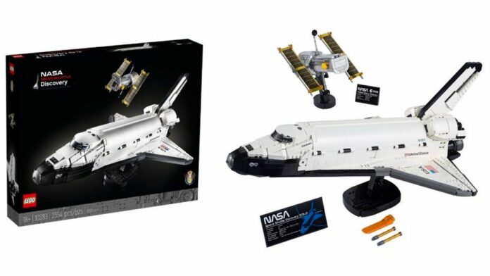 Lego space shuttle Discovery