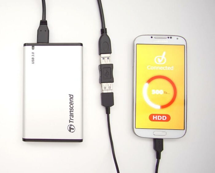 smartfon uchun hdd