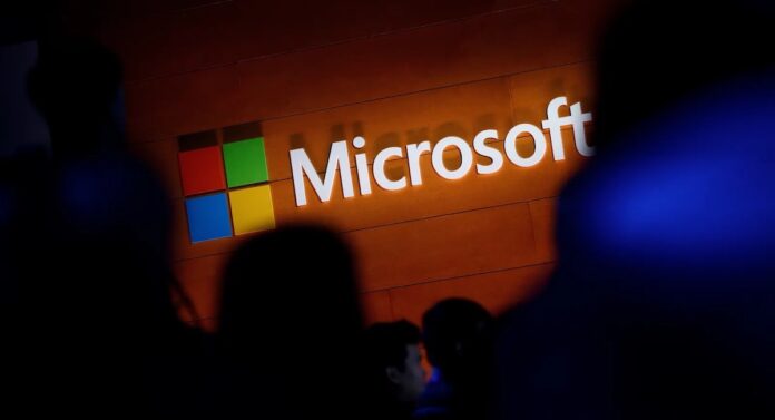 „Microsoft“ logotipo antraštė