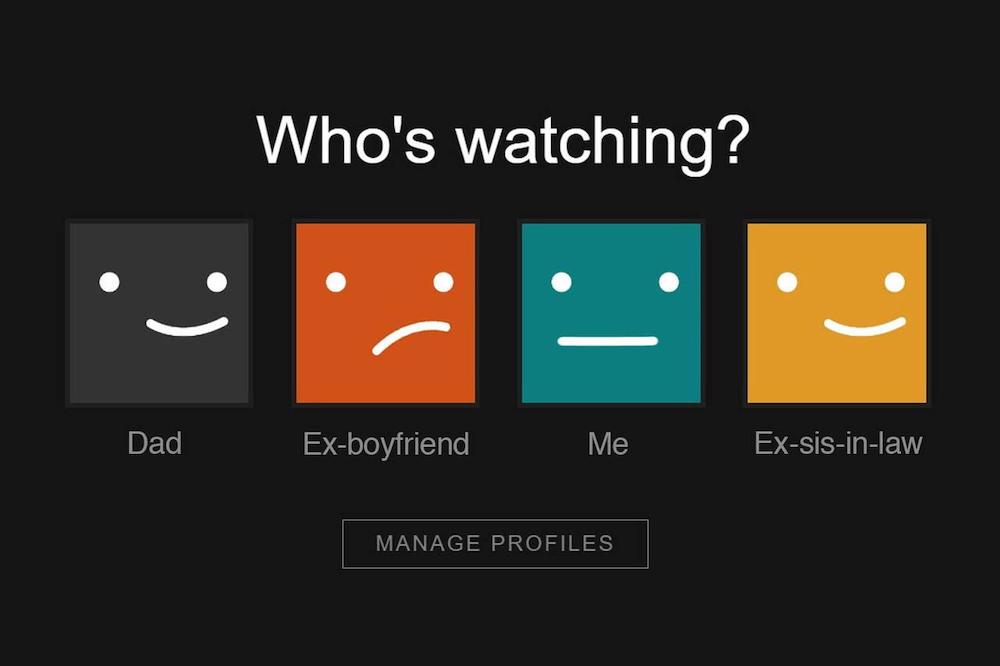 Netflix jelszavak megosztása