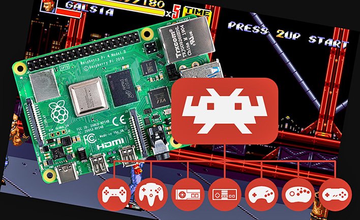 Raspberry Pi Retro-chearrbhachas