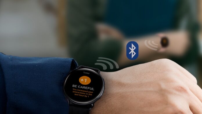 Samsung Wearable Social Distancing