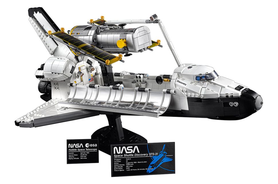 Pagtuklas ng Lego space shuttle