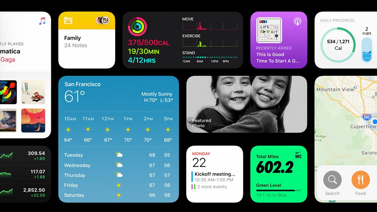 Widget Apple