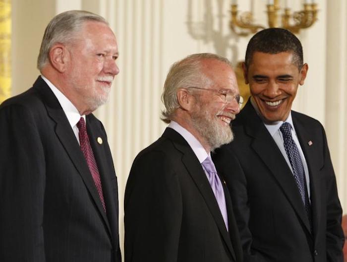 Adobe Charles Geschke Obama