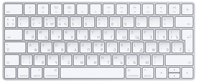 Apple لوحة المفاتيح السحرية