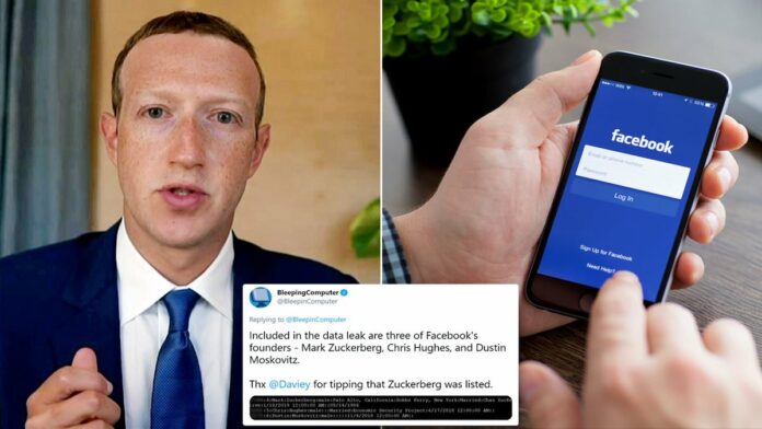 Facebook Zuckerberg Leaked