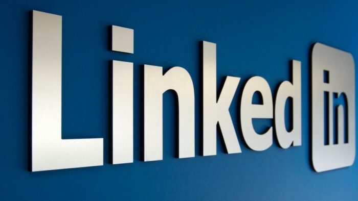 LinkedIn Logo Sign