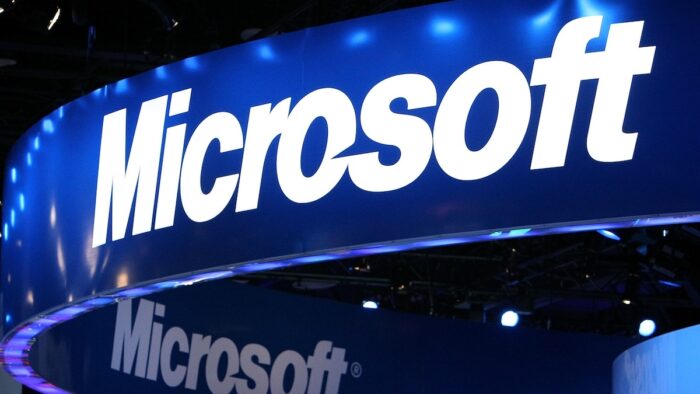 Σημάδι λογότυπου της Microsoft