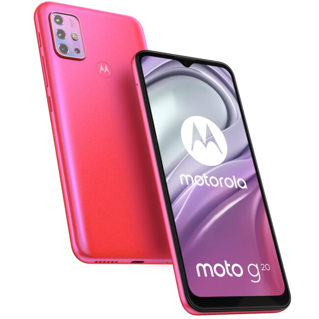 Motorola G20 羅莎火烈鳥