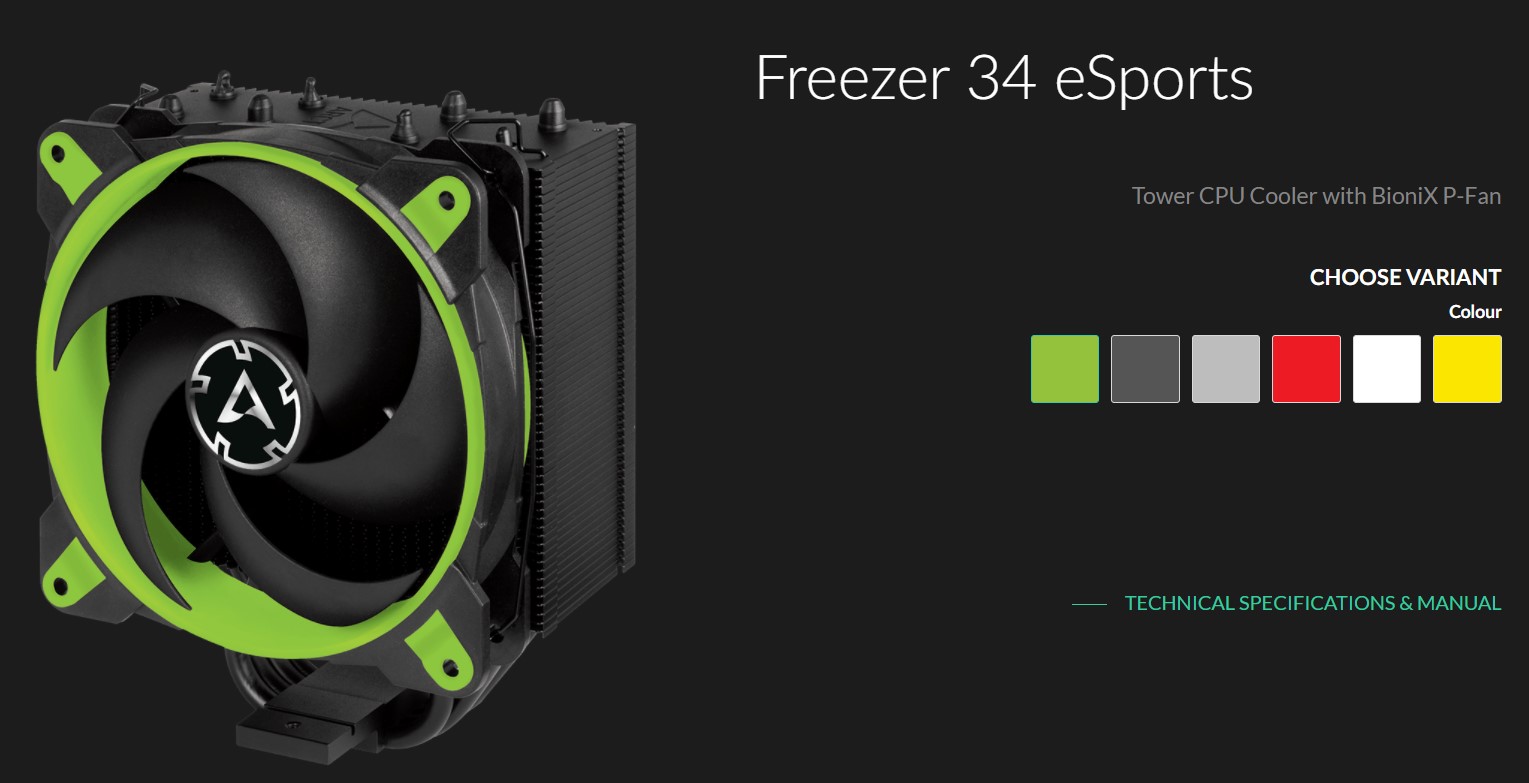 Arctic Freezer 34 eSports Arctic Freezer 34 eSports