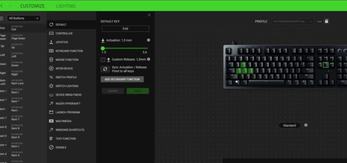 Razer Orochi V2 Razer Huntsman V2 Analog