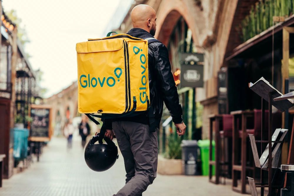 Glovo courier