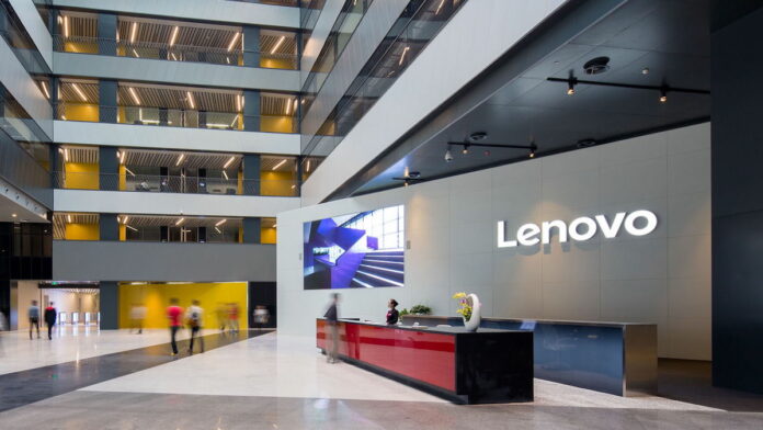 Lenovo Logo-Büro