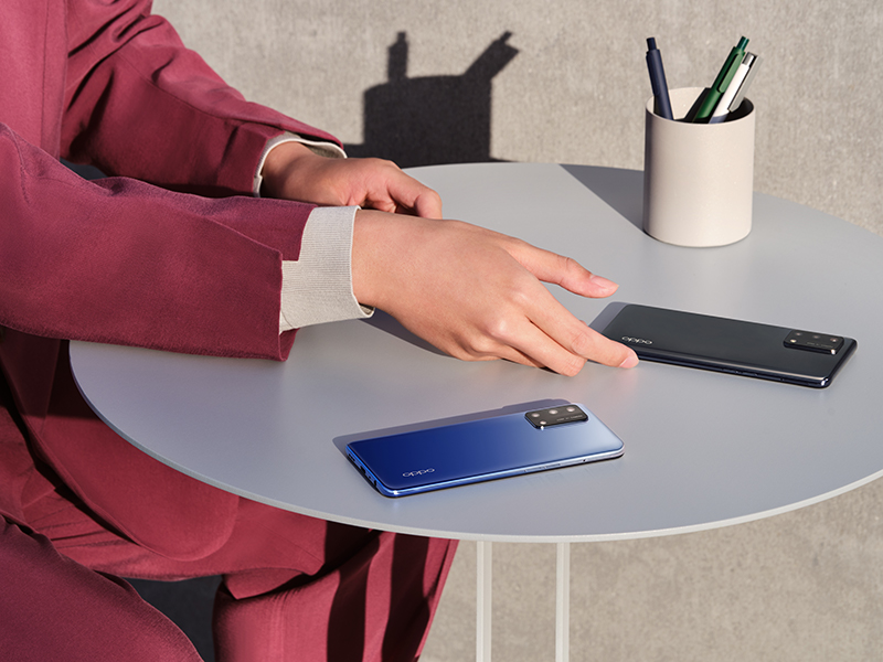 OPPO A74 Midnight Blue Prism Black OPPO A74 Midnight Blue Prism Black