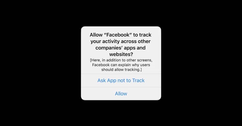 iOS Facebook Privacy Popup