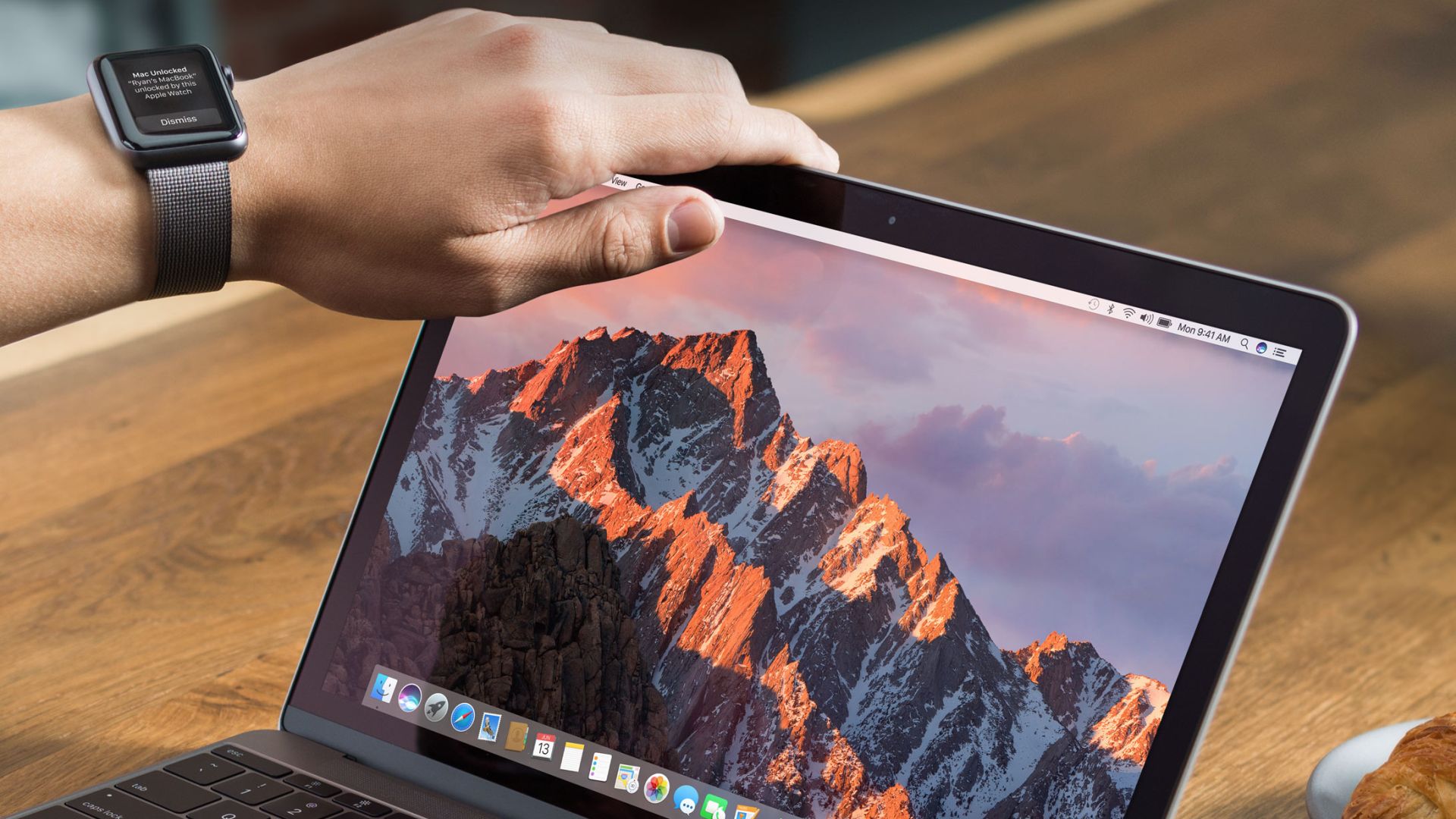 разблокировка macbook с помощью apple watch