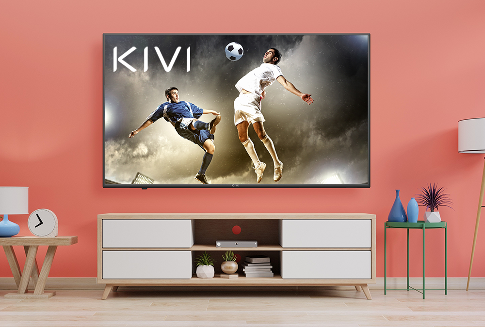 KIVI Якісні та надійні 4K телевізори до Євро-2020 від KIVI