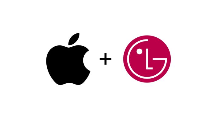 Apple LG Electronics logotipai