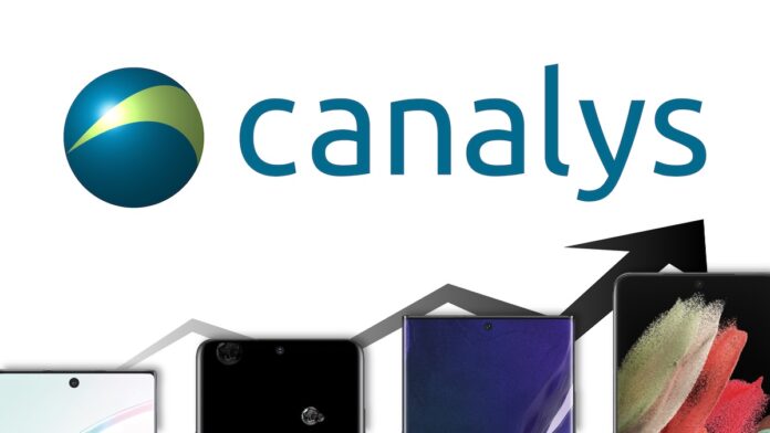 Canalys Global Smartphone Shipments 2021