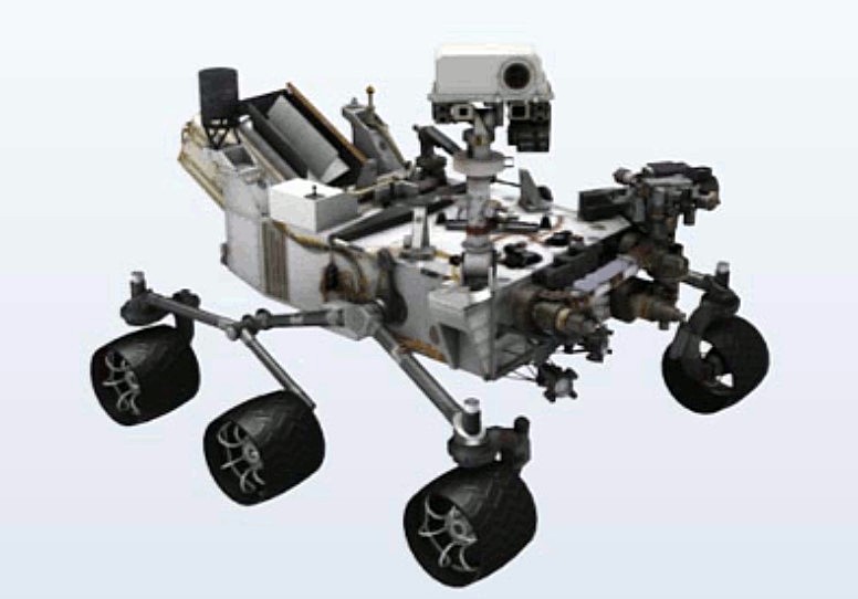 Curiosity Rover машин