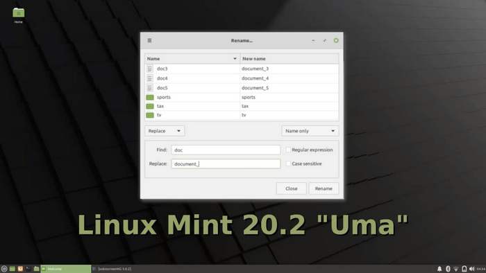 Linux Mint 20.2 Uma