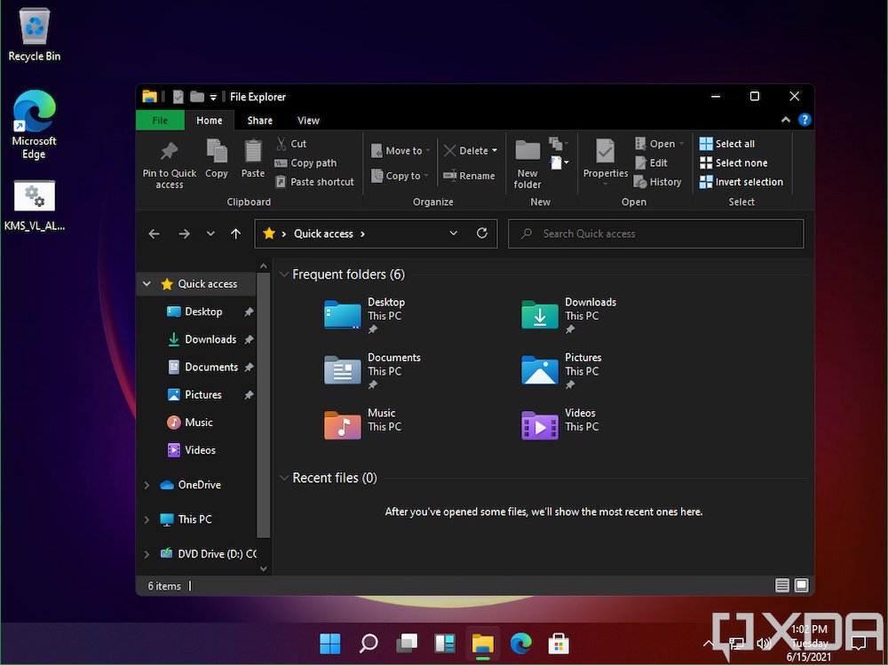 Microsoft Windows 11 Dark Mode