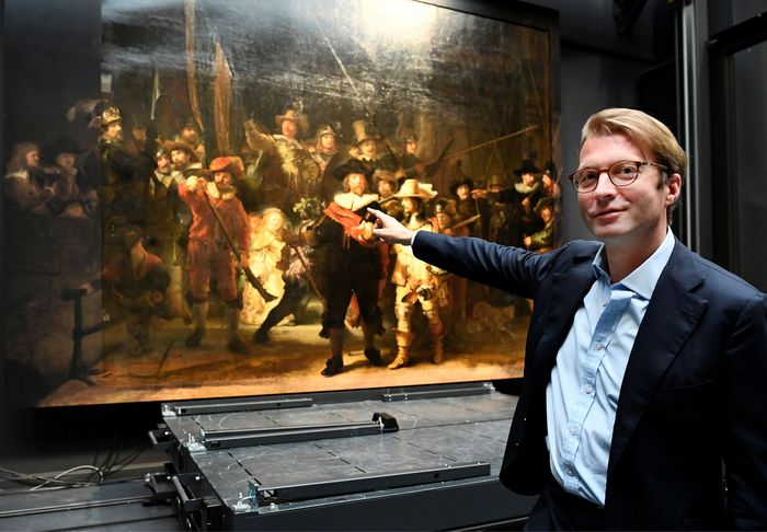 Rembrandt'Night Watch' AI