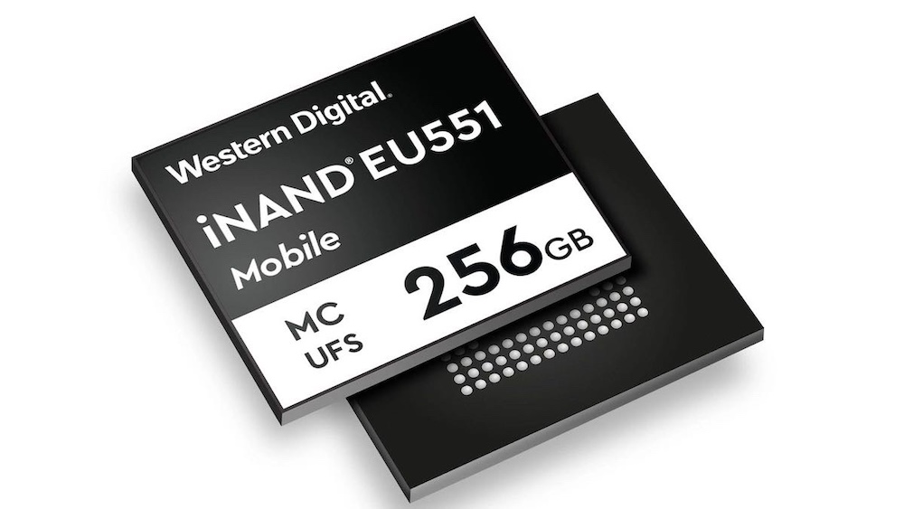 Western Digital iNAND EU551 MCUFS 256GB