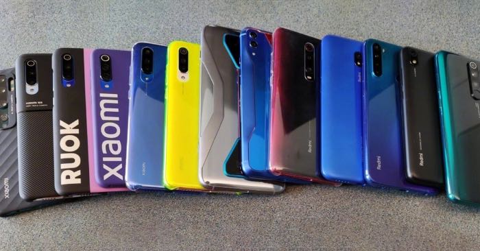 Xiaomi smartphones