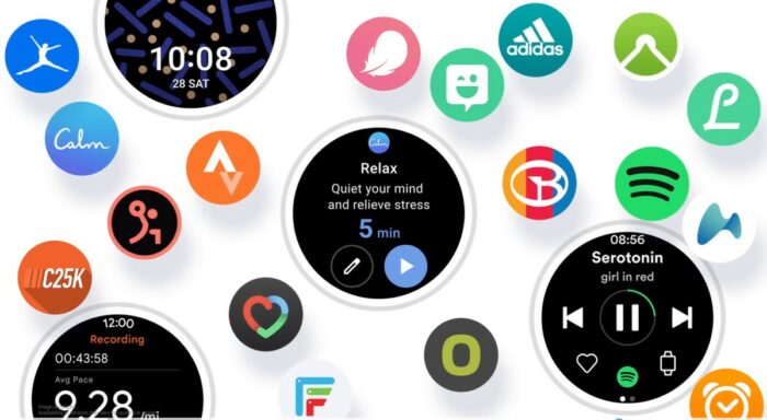 Samsung One UI hodinky