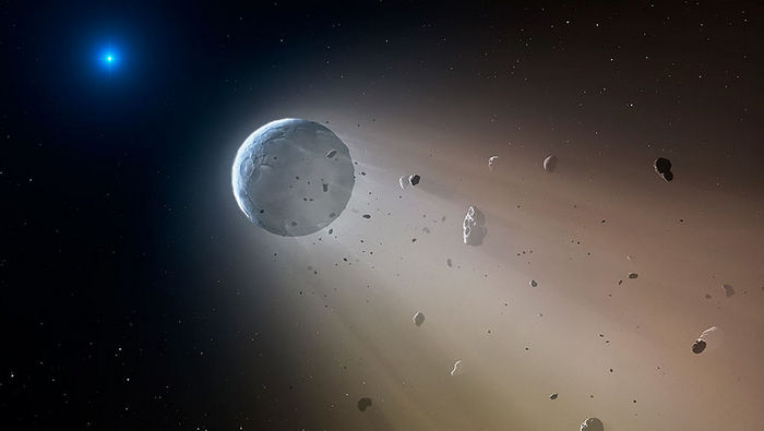 Hallados los fragmentos más antiguos de planetas de nuestra galaxia