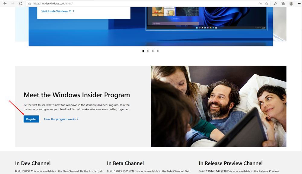Programul Insider Windows