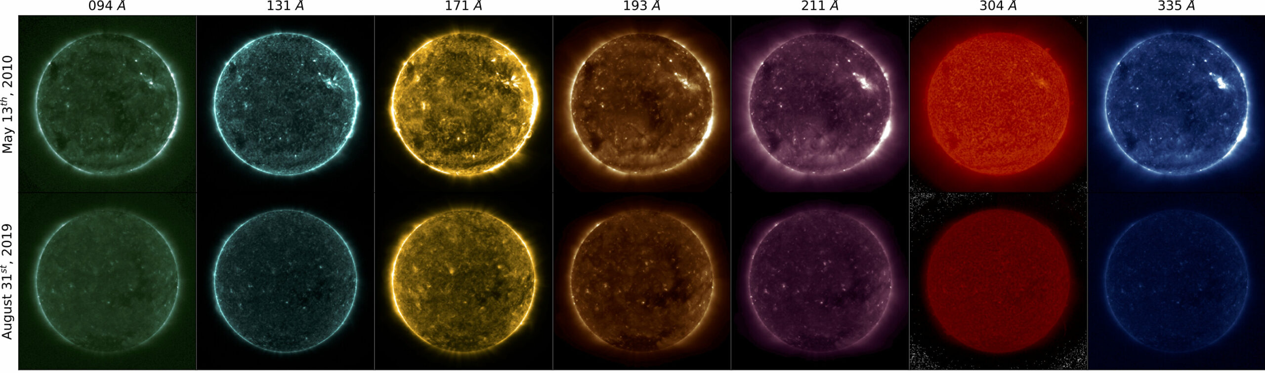 NASA's images of the Sun