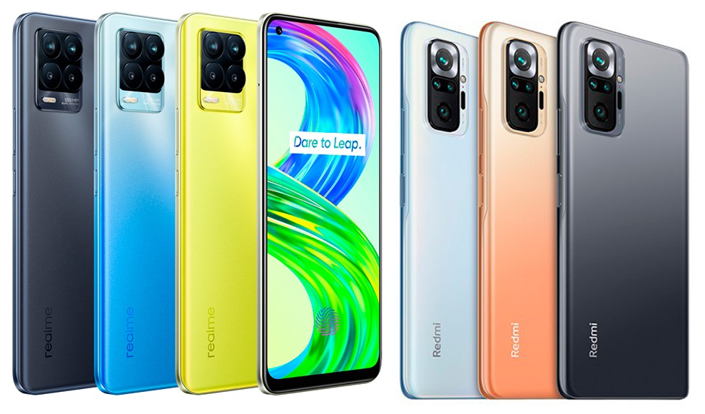 realme 8 Pro против Redmi Note 10 Pro