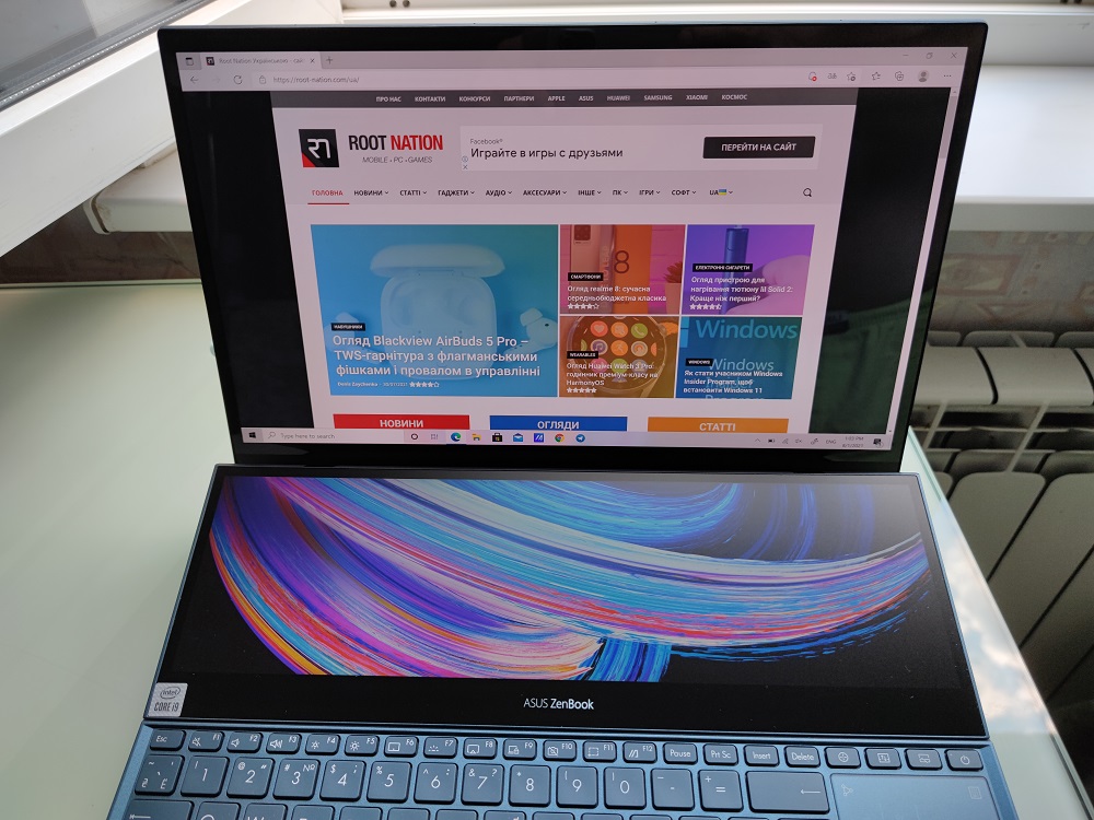 ASUS ZenBook Pro Duo UX582