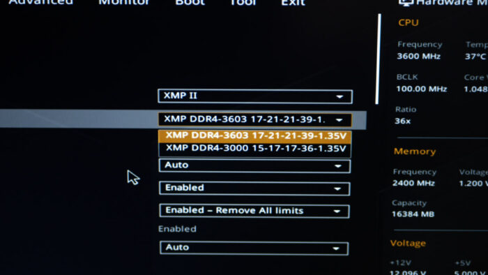 Kingston Fury Beast 2×8GB 3600MHz Kingston Fury Beast 2×8GB 3600MHz