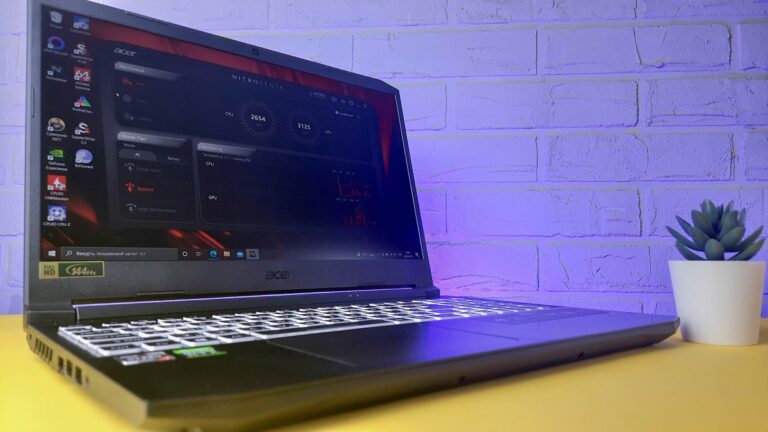 Обзор Acer Nitro 5 AN515-45: игровой ноутбук на AMD с RTX 3070