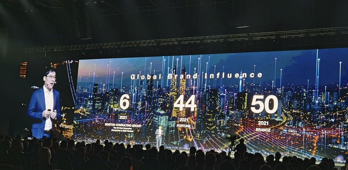 Huawei nova 9 presentation in Vienna