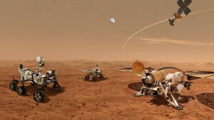 NASA ESA Mars