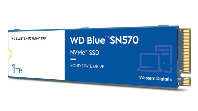 Western Digital представила новый WD Blue SN570 NVMe