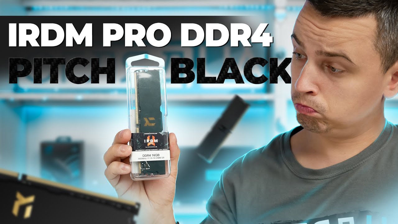 IRDM PRO DDR4 PITCH BLACK