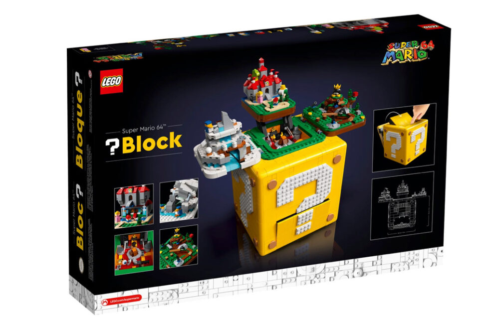 Lego Super Mario "Kysymysmerkki Block"
