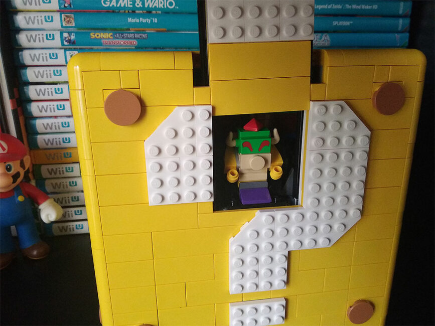 Lego Super Mario "Savol belgisi bloki"