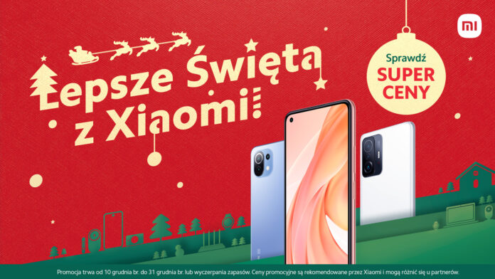 Od 10 do 31 grudnia smartfony Xiaomi i Redmi taniej aż do 500 zł!