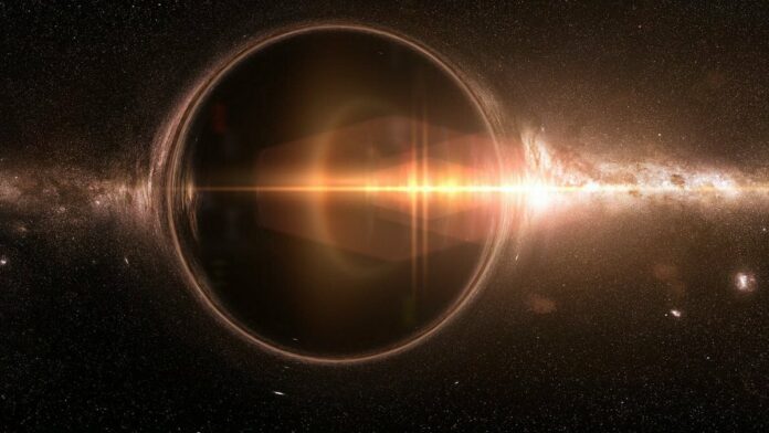 天文学家黑洞不可见